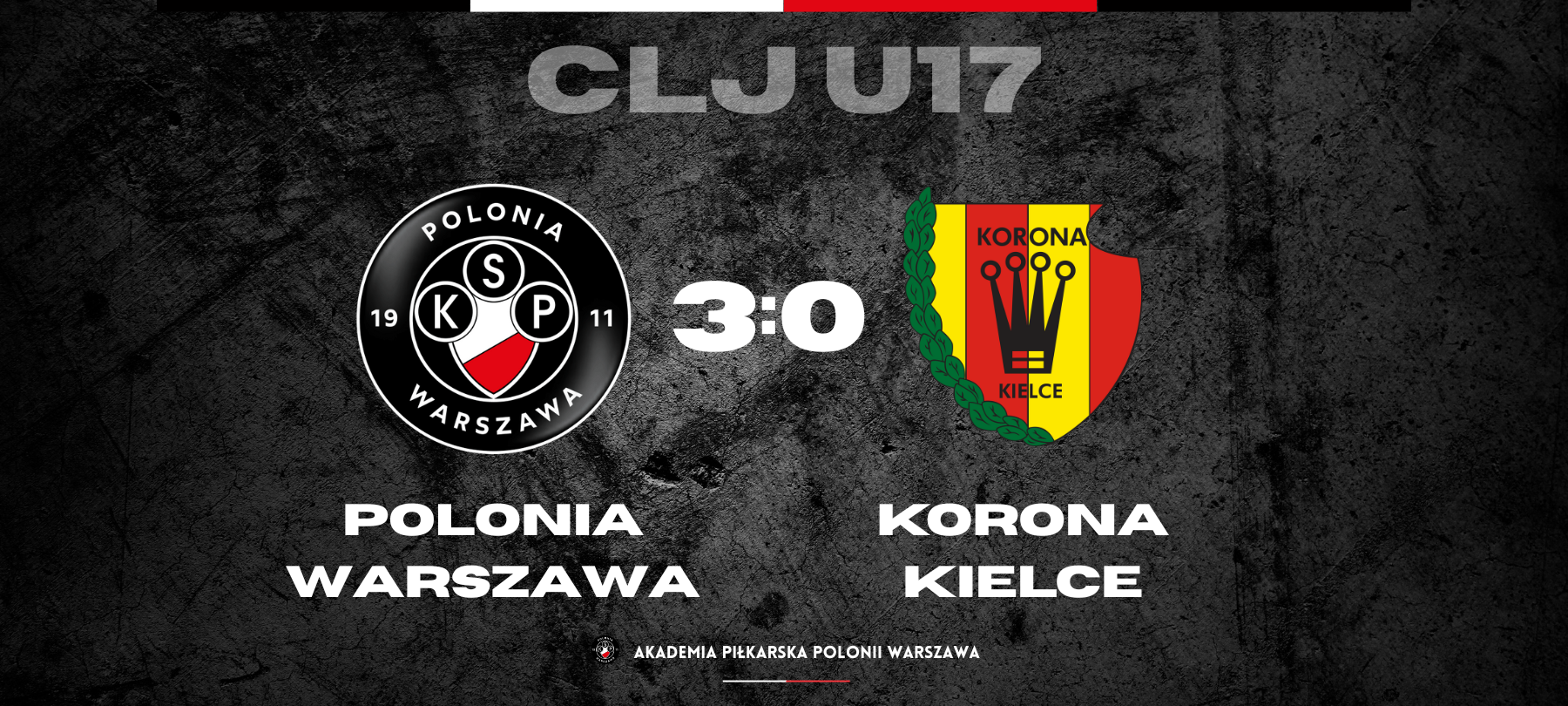 CLJ U17 | PIERWSZE ZWYCIĘSTWO W SEZONIE!