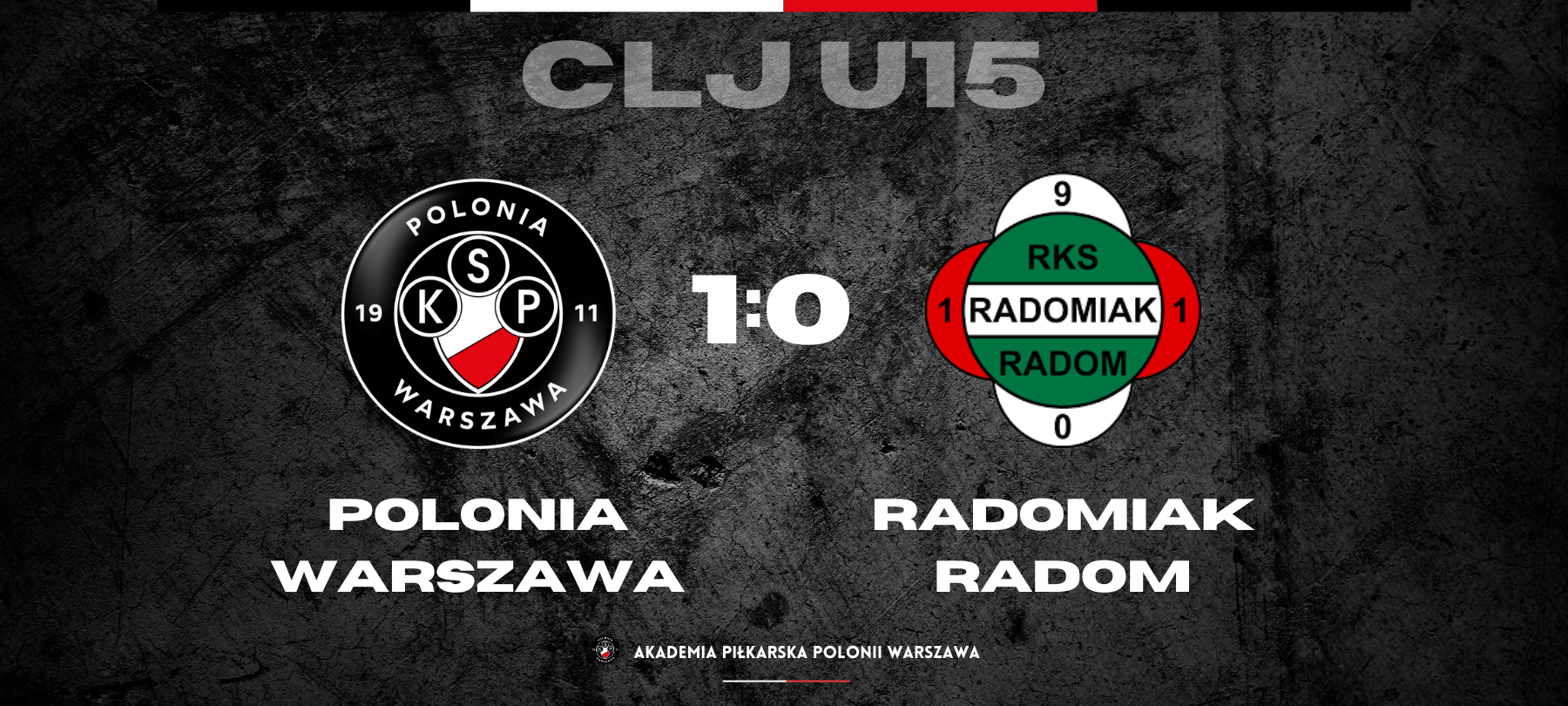 CLJ U15 | WYGRANA Z RADOMIAKIEM!