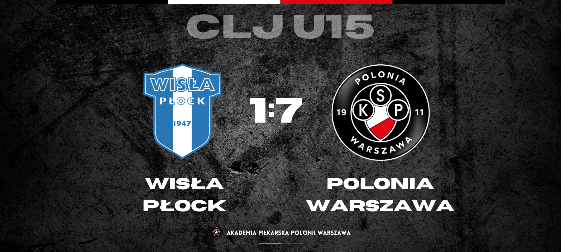 CLJ U15 | 3 punkty w Płocku!