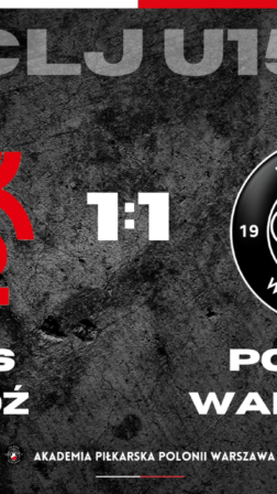 CLJ U15 | Remis w Łodzi