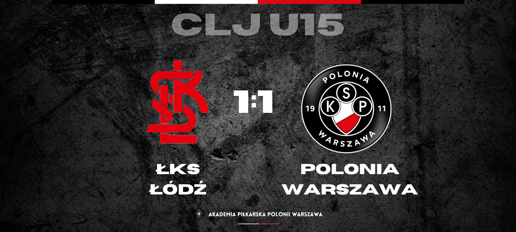 CLJ U15 | Remis w Łodzi