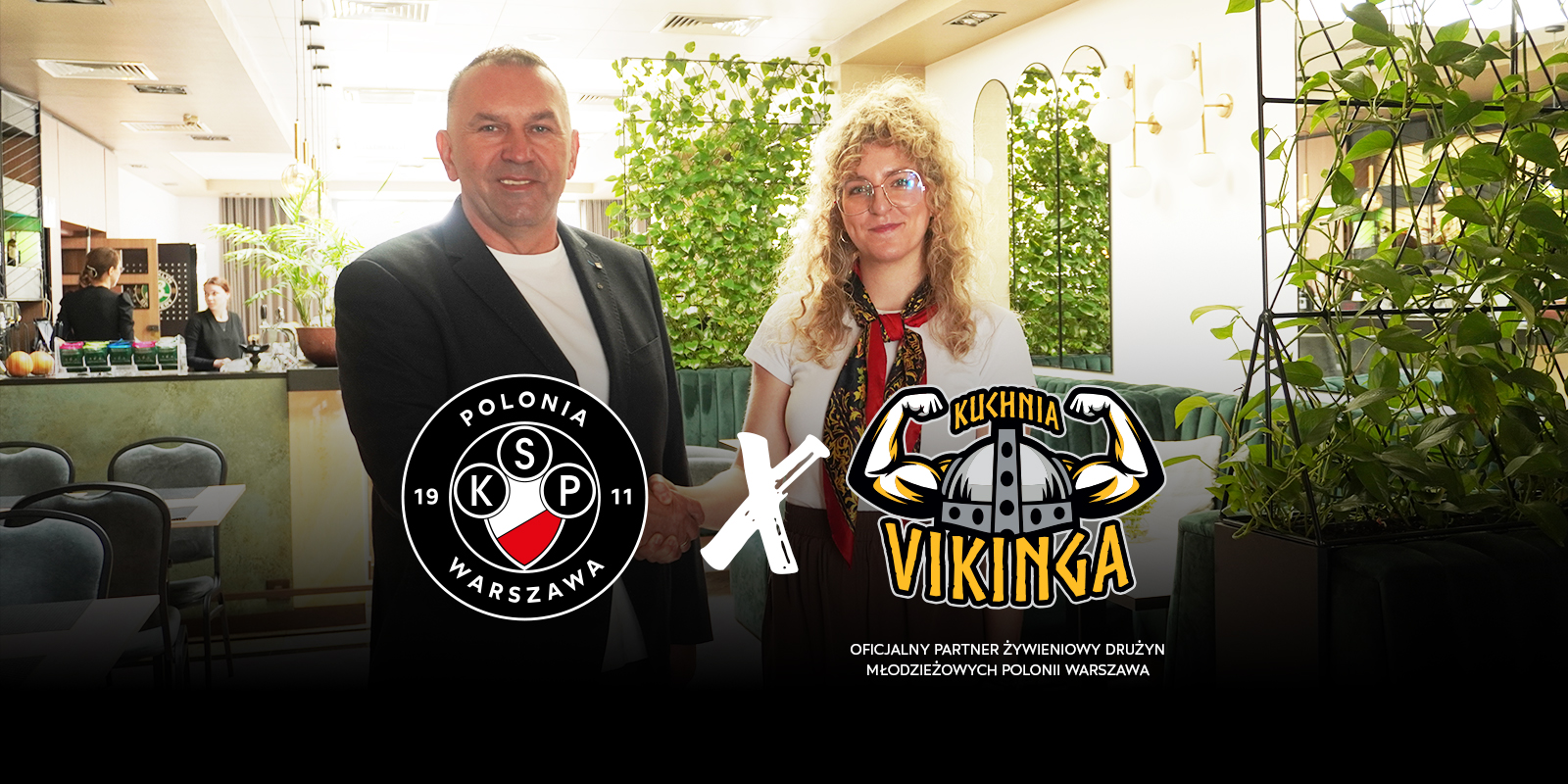 Kuchnia Vikinga Głównym Partnerem Żywieniowym Drużyn Młodzieżowych Polonii Warszawa