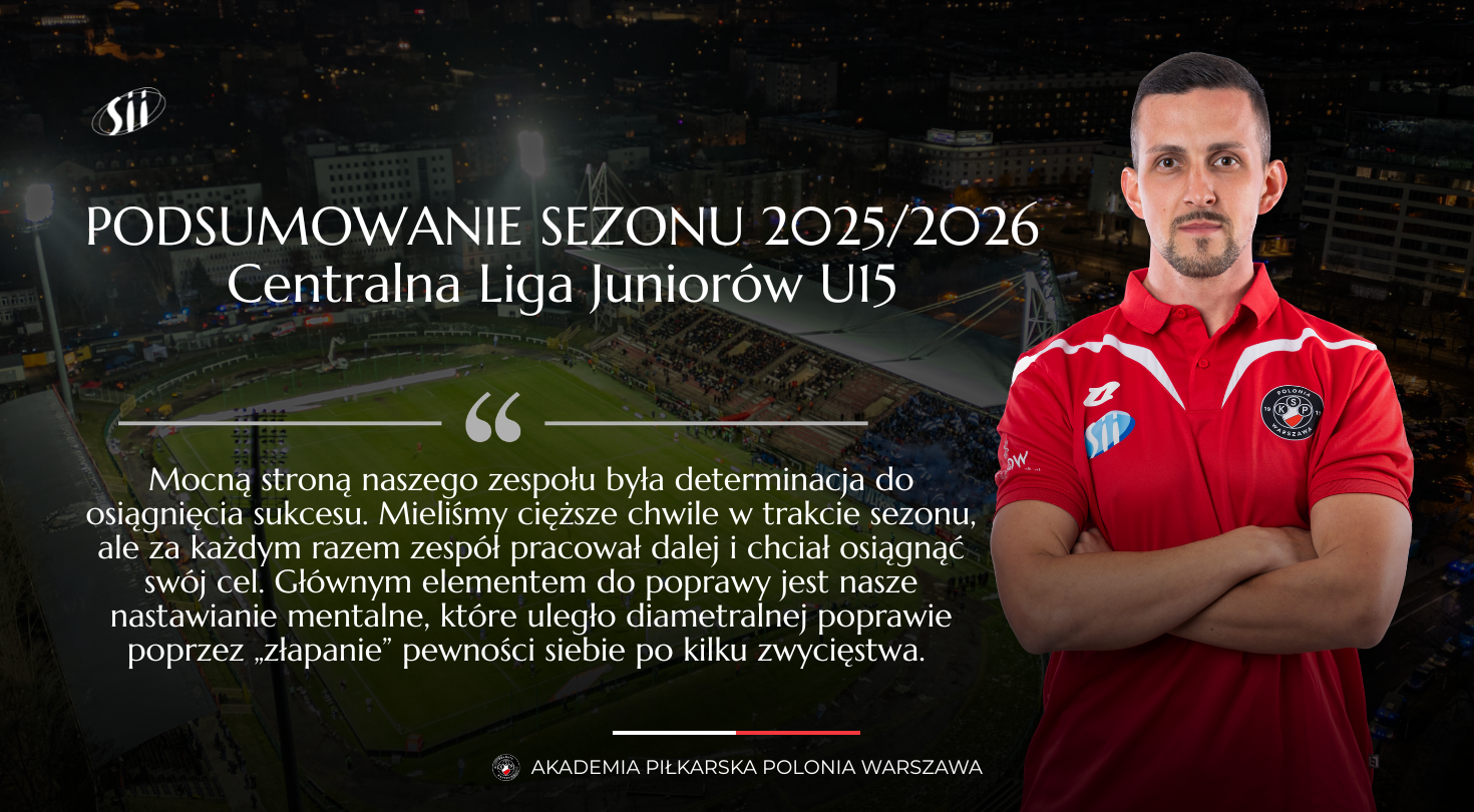CLJ U15 | Podsumowanie sezonu 2025/2026