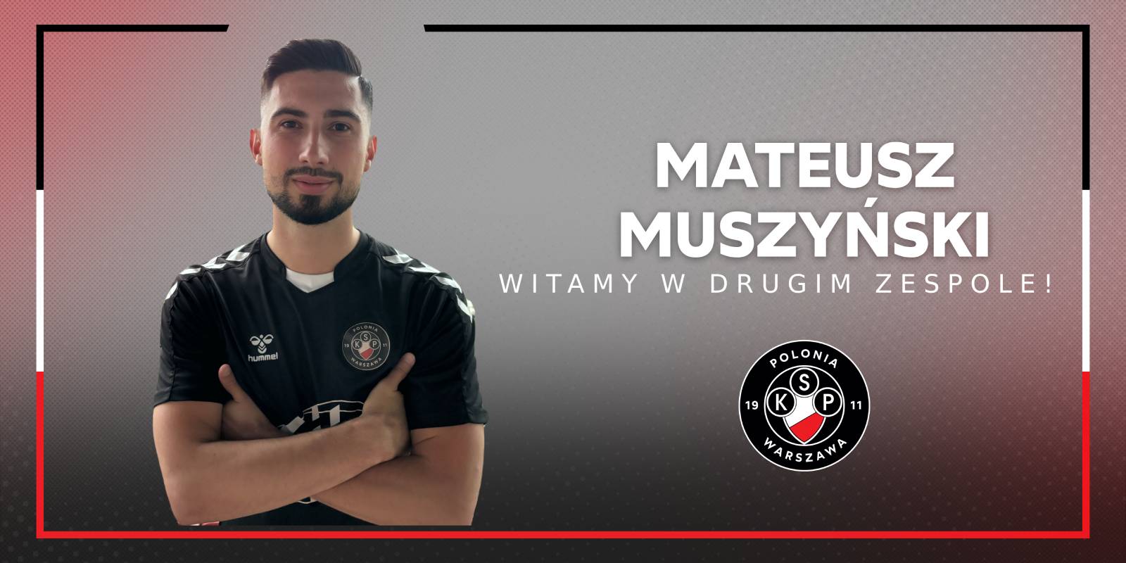 Mateusz Muszyński piłkarzem drugiego zespołu