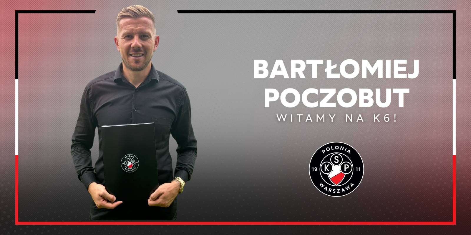 Bartłomiej Poczobut w drużynie Czarnych Koszul