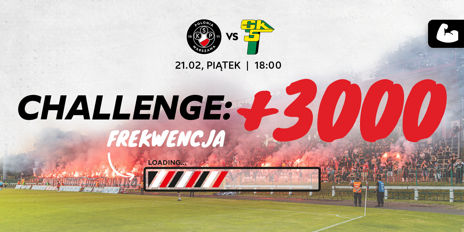 3 punkty na boisku – 3 tysiące na trybunach – challenge na meczu z Górnikiem Łęczna