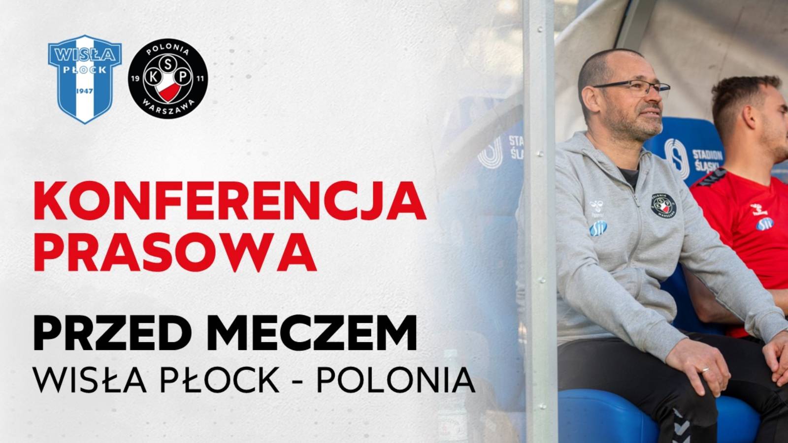 Konferencja prasowa przed meczem barażowym Wisła Płock – Polonia Warszawa