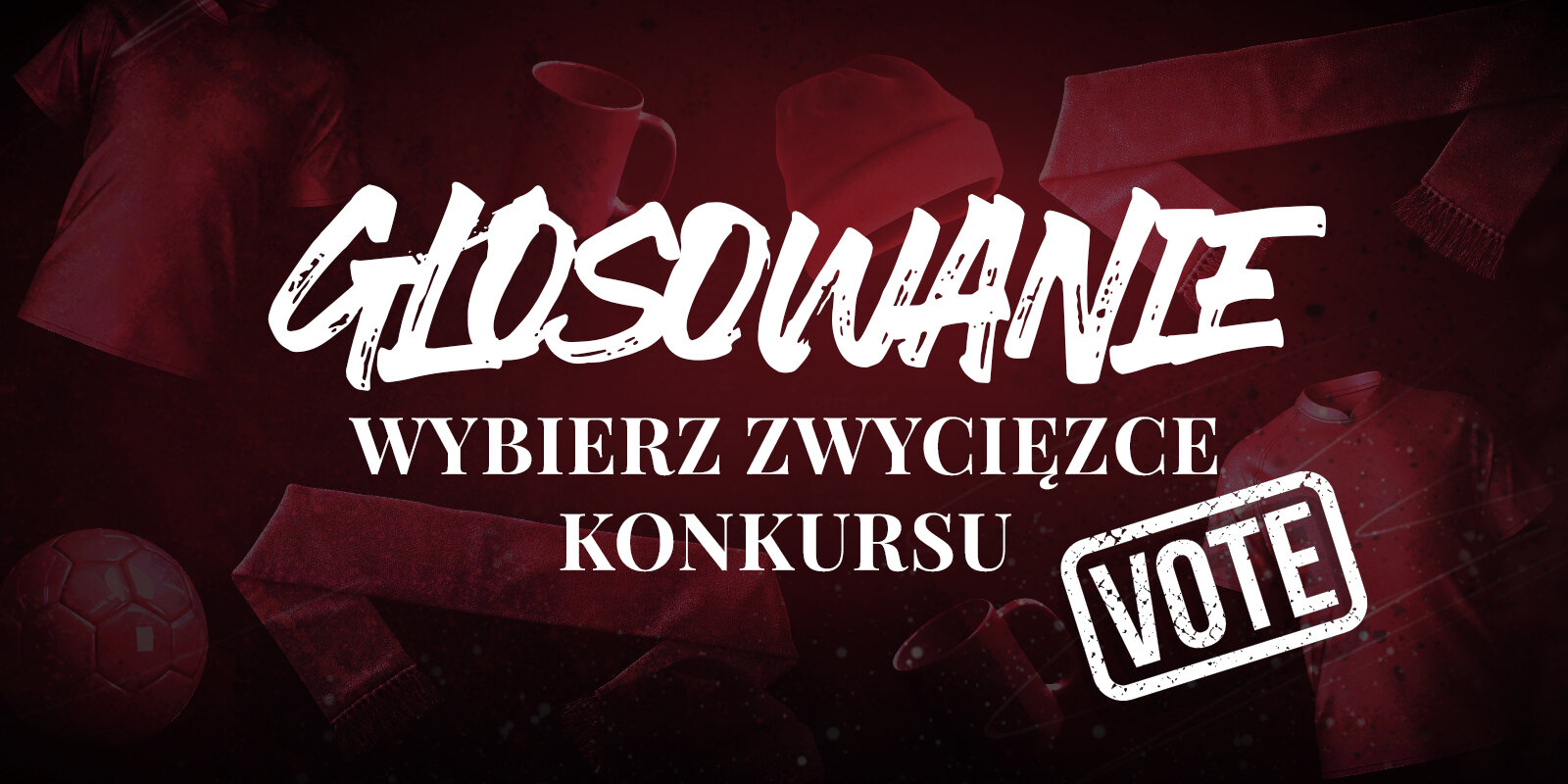 Finaliści konkursu Zaprojektuj gadżet Polonii Warszawa