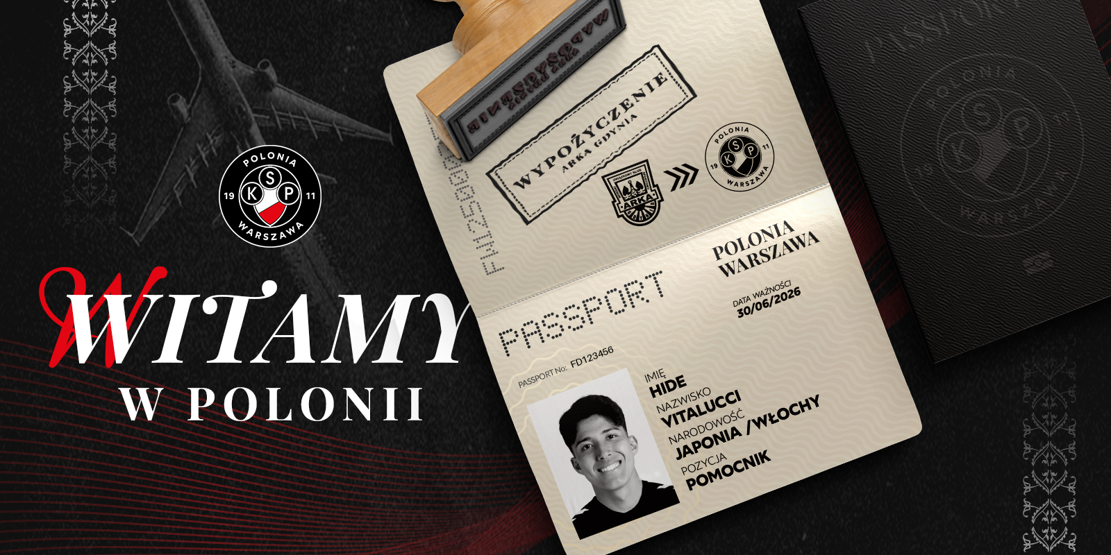 Hide Vitalucci wypożyczony do Polonii Warszawa