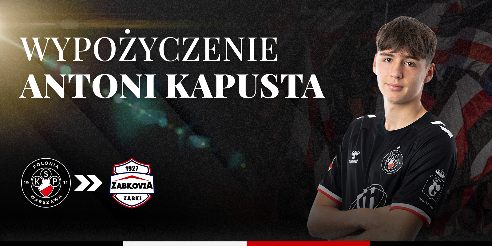 Antoni Kapusta wypożyczony do Ząbkovii Ząbki
