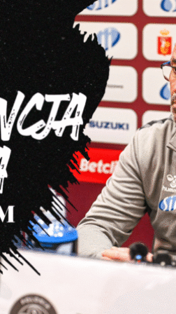 Konferencja przed meczem z Puszczą Niepołomice