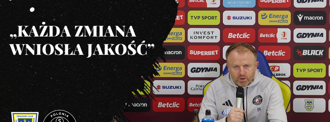 Piotr Stokowiec: Nasza drużyna zareagowała fantastycznie