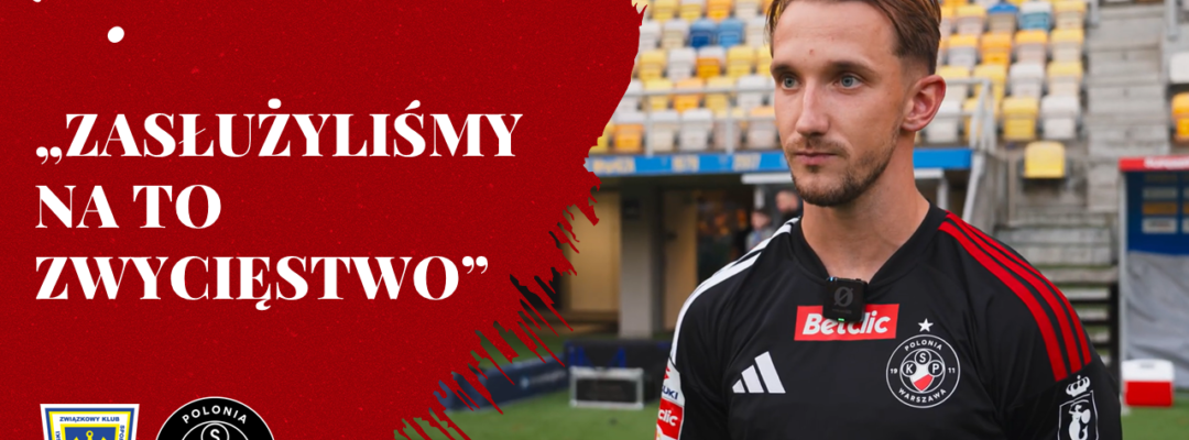Paweł Olszewski: W meczu z Arką pokazaliśmy charakter