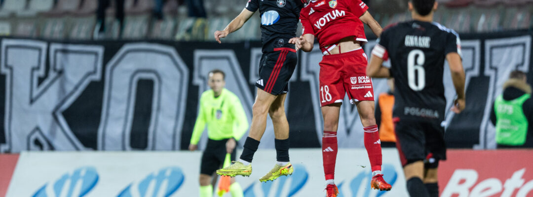 Emocje do ostatniego gwizdka. Skrót meczu Polonia Warszawa – Miedź Legnica (1:1)