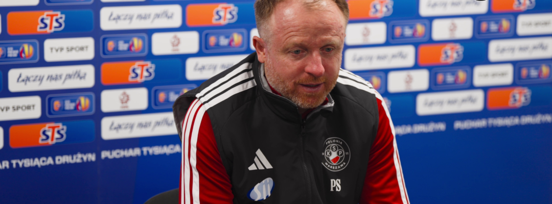 Piotr Stokowiec: Liczyłem na derby Warszawy, ale na to musimy jeszcze poczekać